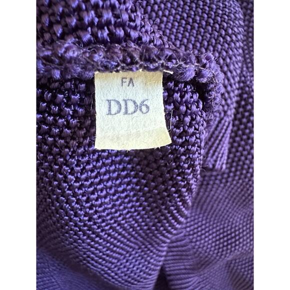 Chicos Design Purple Sleeveless Made In USA Vtg New With Tag Size S/M Knit Tank - Picture 7 of 7